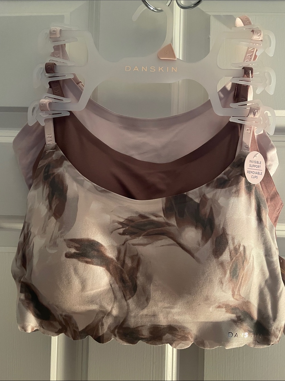 Danskin 3-pack Scoop Neck Camisole Bras